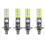 4pcs H1 6000k Super White 80w Led Headlight Kit Fog Driving Light 1
