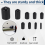 160Pcs Assorted Size Rubber End Caps, Flexible Screw Thread Protector Caps Round Vinyl Bolt Cover in 9 9