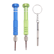 Brillenschroevendraaier, brillenreparatieset met 10 magnetische schroevendraaierpunten, voor horloge, telefoon, laptop, sieraden, elektronica