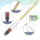 4Pcs Hydrometer Alcohol, Alcohol Meter for Distilling Alcohol 0-200 Proof & 0-100 Tralle, Specific Hydrometer 4