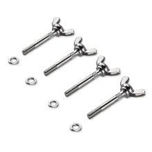 Vervangende accessoires voor de Stilts Wing Bolt Kit voor gipsplaatschilderen, 4-pack