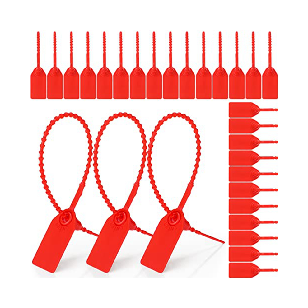 Lot de 500 attaches de sécurité en plastique pour extincteurs, étiquettes de sécurité, verrouillage de sécurité, signalisation, longueur 250 mm