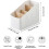 4 Compartment Remote Control Organizer, Detachable Desktop Storage Box, Remote Control Holder 3