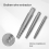 10Pcs Set Screw Extractor Broken Wire is Used to Remove Fallen Screws and Bolt Hardware Tools. 8