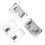 Removable Stainless Steel Caravan 1 Pair Desktop 2