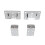 Removable Stainless Steel Caravan 1 Pair Desktop 8