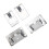 Removable Stainless Steel Caravan 1 Pair Desktop 3