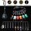 1/4 Hex-Shank Bit Holder Keychain Gadgets,3Pc 1/4In 3/8In 1/2In Drill Socket Adapter+105 Right Angle Attachment 3
