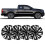 4pcs Hubcaps 16in Hubcap Wheel Cover Replacement 11