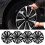 4pcs Hubcaps 16in Hubcap Wheel Cover Replacement 12
