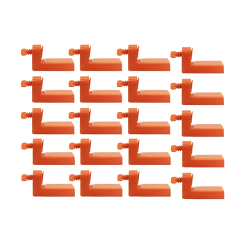 20Pcs Male Angle Tile Leveling System Clips Spacers with Tape for Floor Wall Ceramic Fixing Laying Construction Tools 1