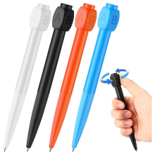 Lot de 4 stylos à bille réducteurs de rotation pour CD, gadget anti-stress pour le bureau