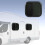 500x450mmm Rounded Sliding Windows Black Aluminum 11