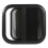 500x450mmm Rounded Sliding Windows Black Aluminum 8