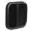 500x450mmm Rounded Sliding Windows Black Aluminum 6