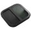 500x450mmm Rounded Sliding Windows Black Aluminum 4