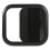 500x450mmm Rounded Sliding Windows Black Aluminum 9