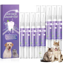 (10 Pcs) Pet Oral Repair Gel,pet Oral Restoration Whitening Gel, No Brushing Pet Oral Repair Gel,pet Teeth Cleaning Gel For Dogs