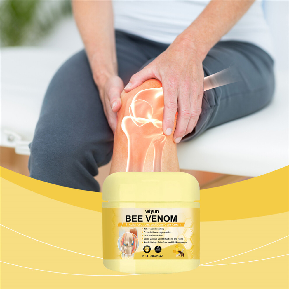 Cream 3Pc Bee Venom Pain Relief Treatment Bee Venom Joint Treatment Gel