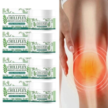 4PC CHILLFLEX Menthol Soothing Cream Joint Activities Throughout The Body 3.5oz