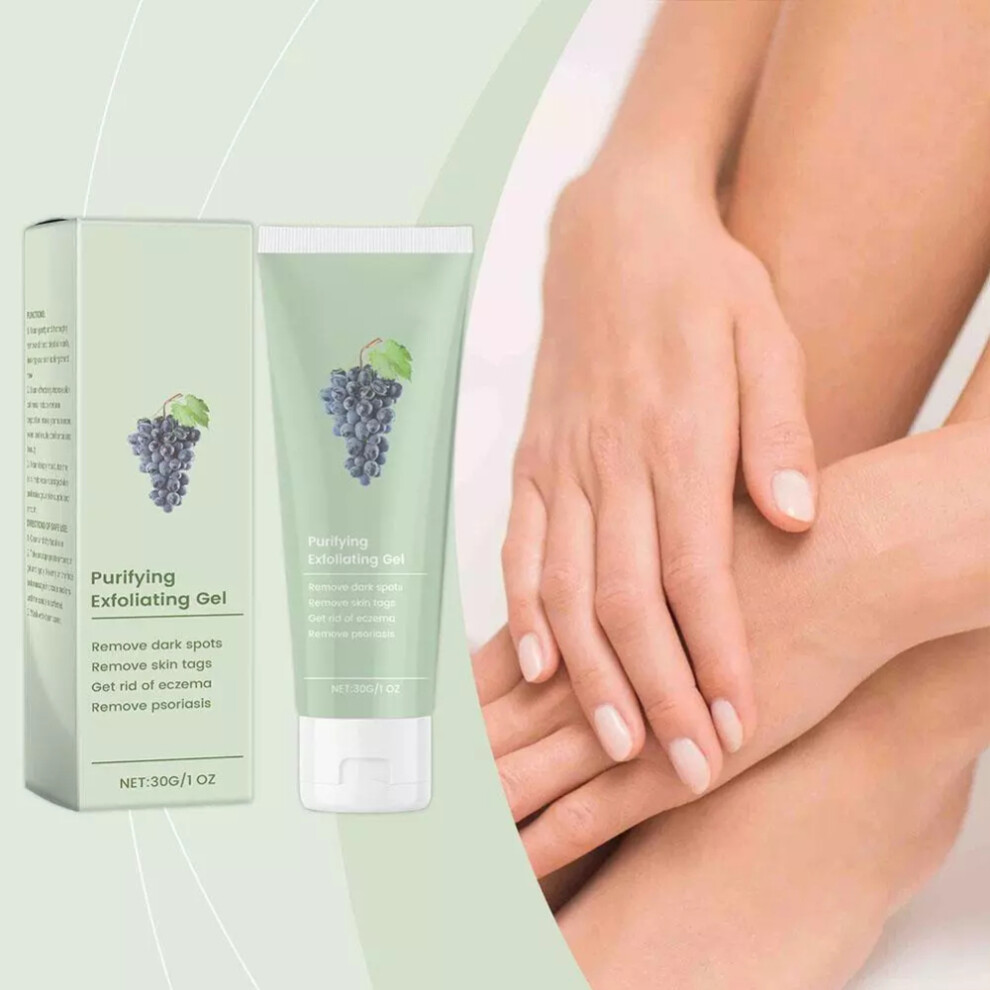 Green 3X Purifying Exfoliating Gel, Exfoliating Gel Brightening, Exfoliating Gel Scrub Face Body Skin