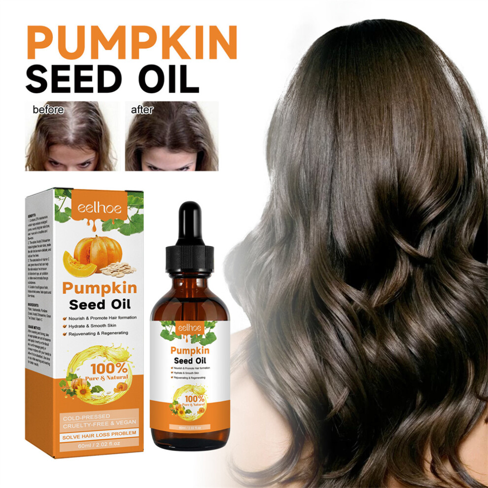 Pumpkin Seed Oil For Hair Growth Pumpkin Oil For Hair Growth Prevents Hair Loss Hair Growth For Eyelashes Nourishing