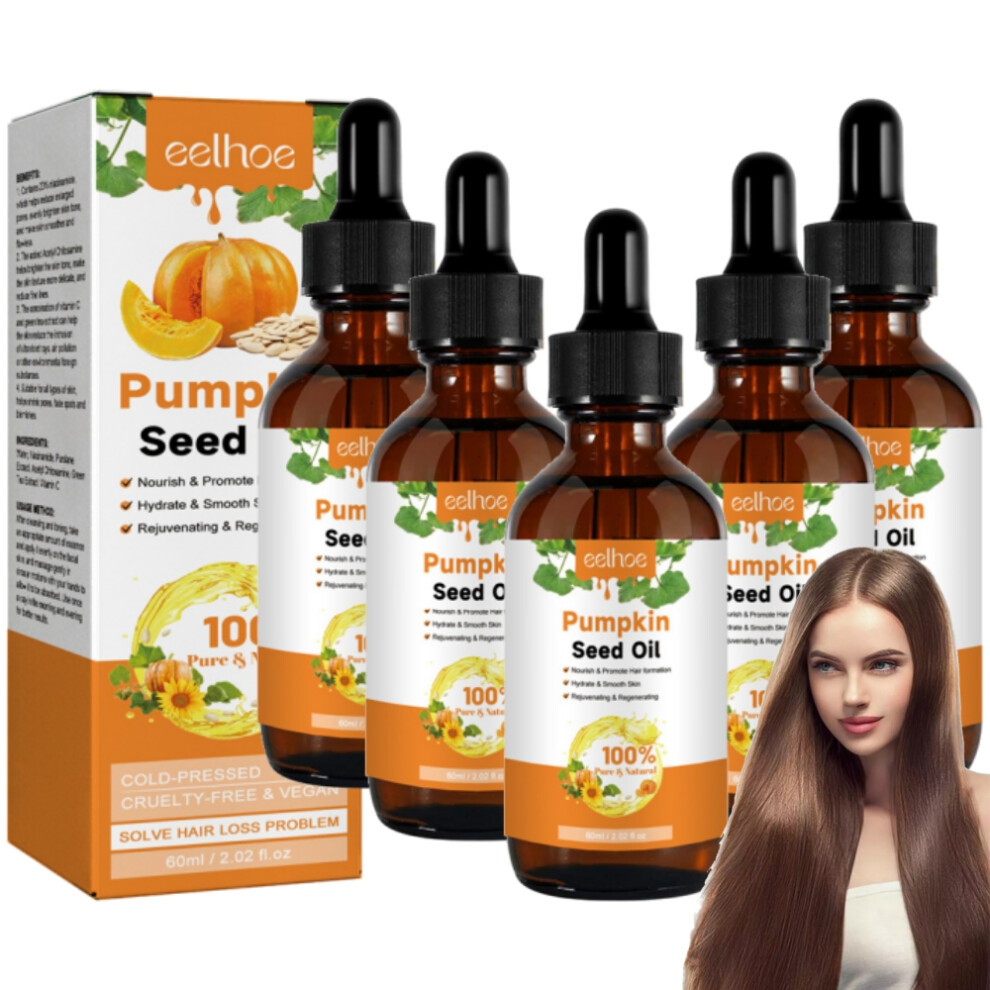 5x Pumpkin Seed Oil For Hair Growth Pumpkin Oil For Hair Growth Prevents Hair Loss Hair Growth For Eyelashes Nourishing-image-OPC-PJ8MVMC-NEW
