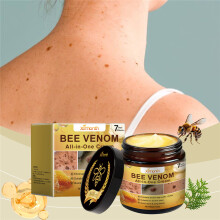 2PC Bee Venom Skin Treatment Cream Bee Venom All-in-One Cream Wart Remover Cream