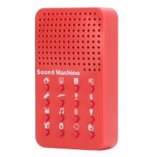 Máquina de efeitos sonoros engraçados Máquina de criação de sons engraçados com 16 sons