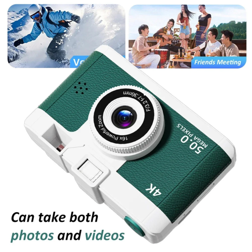 4K Retro Digital Camera with WIFI Wireless Transmission,B 2