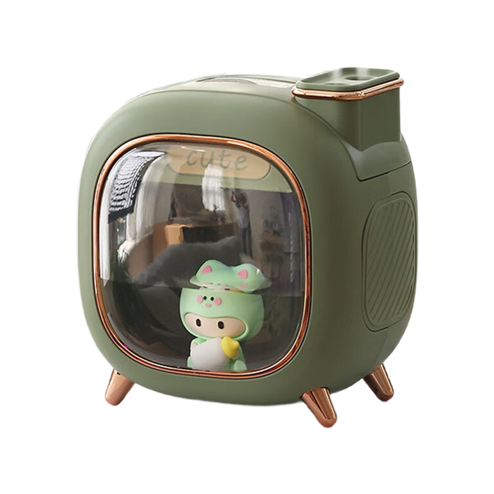 Cartoon Air Humidifier 500ML Large Capacity Aroma Essential Oil Green-image-OPC-PJ8MXR5-NEW