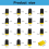16PC Hand Sanding Block Set with 40Sheets Hook and Loop Sandpaper Kit 3