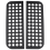 Car Rear Door Triangular Window Glass Panel for Jeep Wrangler JL 4