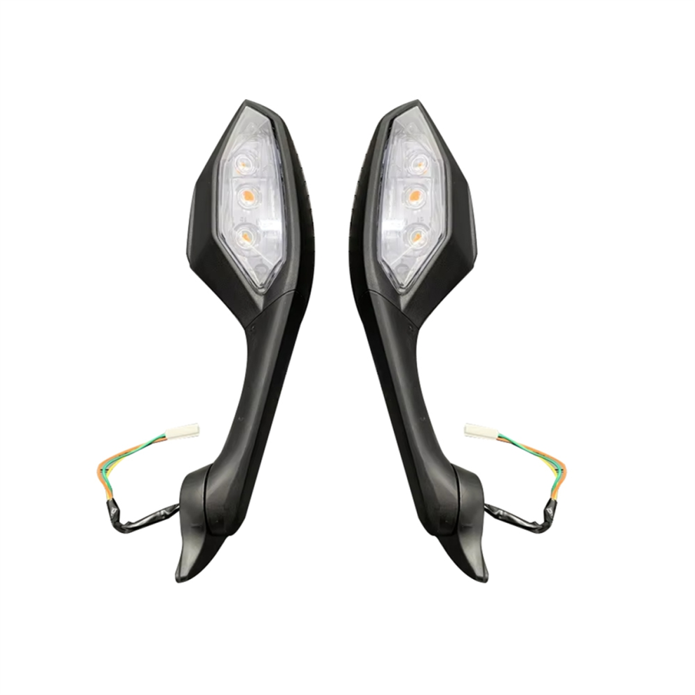 Specchietti Retrovisori Con Indicatori Di Direzione A Led Pieghevoli Per Yamaha Yzf R6 YZF-R6-image