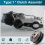 4-χρονος κινητήρας GY6 125cc 150cc σκούτερ ATV, συγκρότημα συμπλέκτη 4
