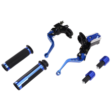 Leva freno manubrio moto resistente allo sbiadimento, leva freno principale, A