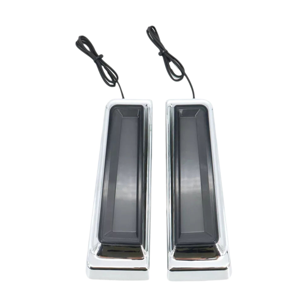 Luz De CirculacióN Diurna Para Motocicleta, Luz Trasera De Freno Led, Gris Ahumado-image