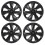 4pcs Hubcaps for 19 Inch Wheels Full Wrap Coverage 1