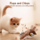 Interactive Chirping Bird Cat Toy Flapping Wings Bird 6