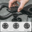 ROCKBROS Aluminum Bicycle Computer Mount Black B 3