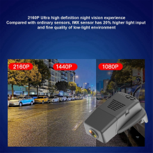 per Volvo S90 V90 2017-2020 2160P DVR Dashcam 4K UHD Wifi Monitor 24 ore