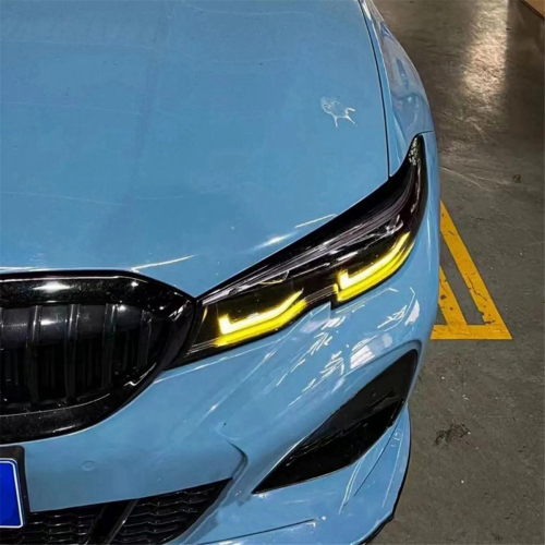 Set di moduli LED DRL gialli CSL adatti per BMW Serie 3 2