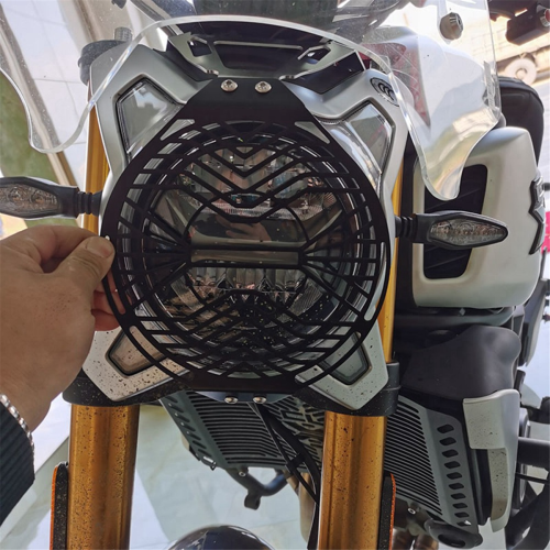 Protetor de farol de motocicleta com grade protetora para CFMOTO 1