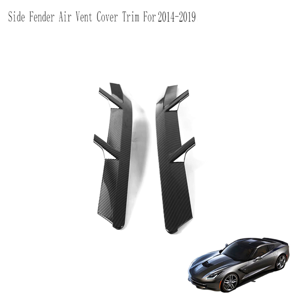 Zijspatbord Luchtrooster Afdekking Voor Chevrolet Koolstofvezel-image
