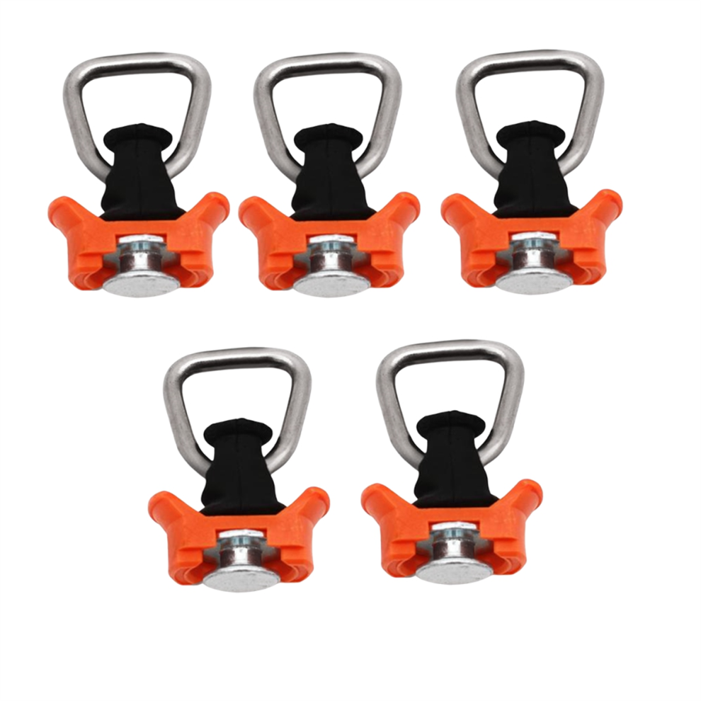 Anillo GuíA De Acero Inoxidable Con Hebilla Fija Para Cerradura De Riel De Rv, 5 Unidades-image