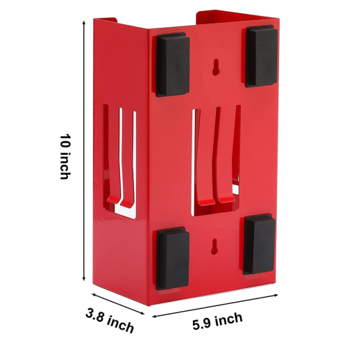 Magnetische handschoen-/tissuedispenser, wandmontage voor handschoendispenser, 1