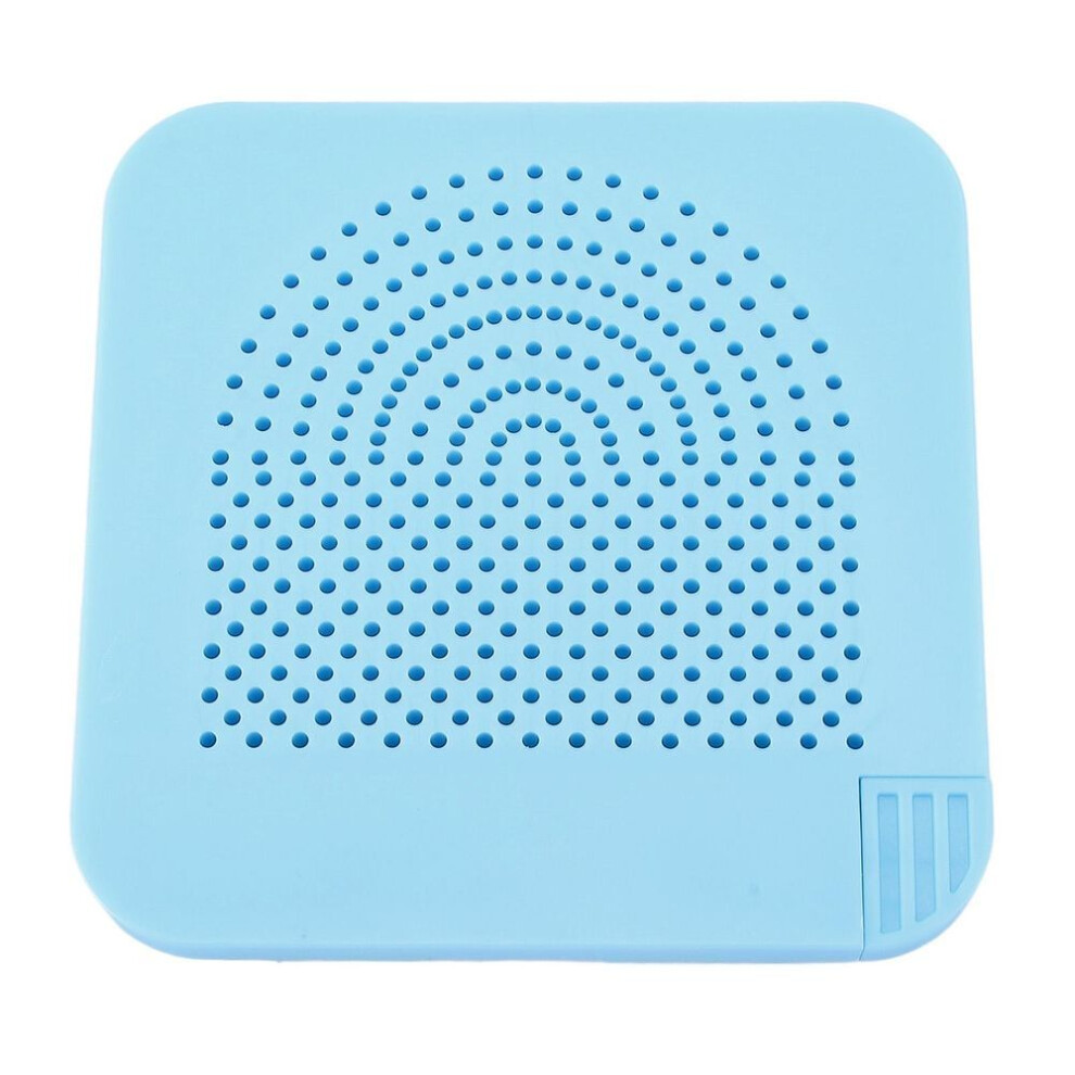 (blue) Quilling Guide Board With Storage Drawer And 20pcs Pins Paper Strip Winding Disc For Crafts Making