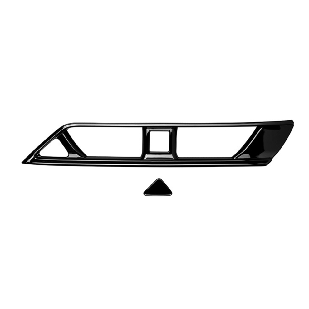 Adesivo Per Bocchette Dell'aria Condizionata Per Auto Suzuki Rhd, Nero Brillante