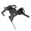 Supporto per targa posteriore corto per moto Honda 4