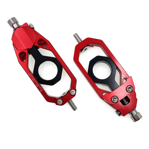 Ρυθμιστής αλυσίδας πίσω τροχού, ολισθητήρες, τεντωτήρες κόκκινοι 2